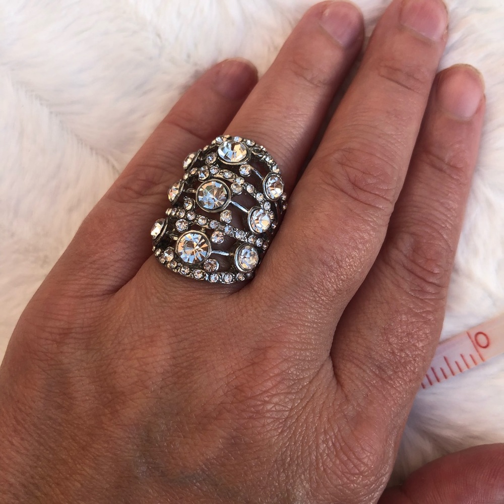 Beautiful Stunning Statement Piece Ring. Size 8 - image 3